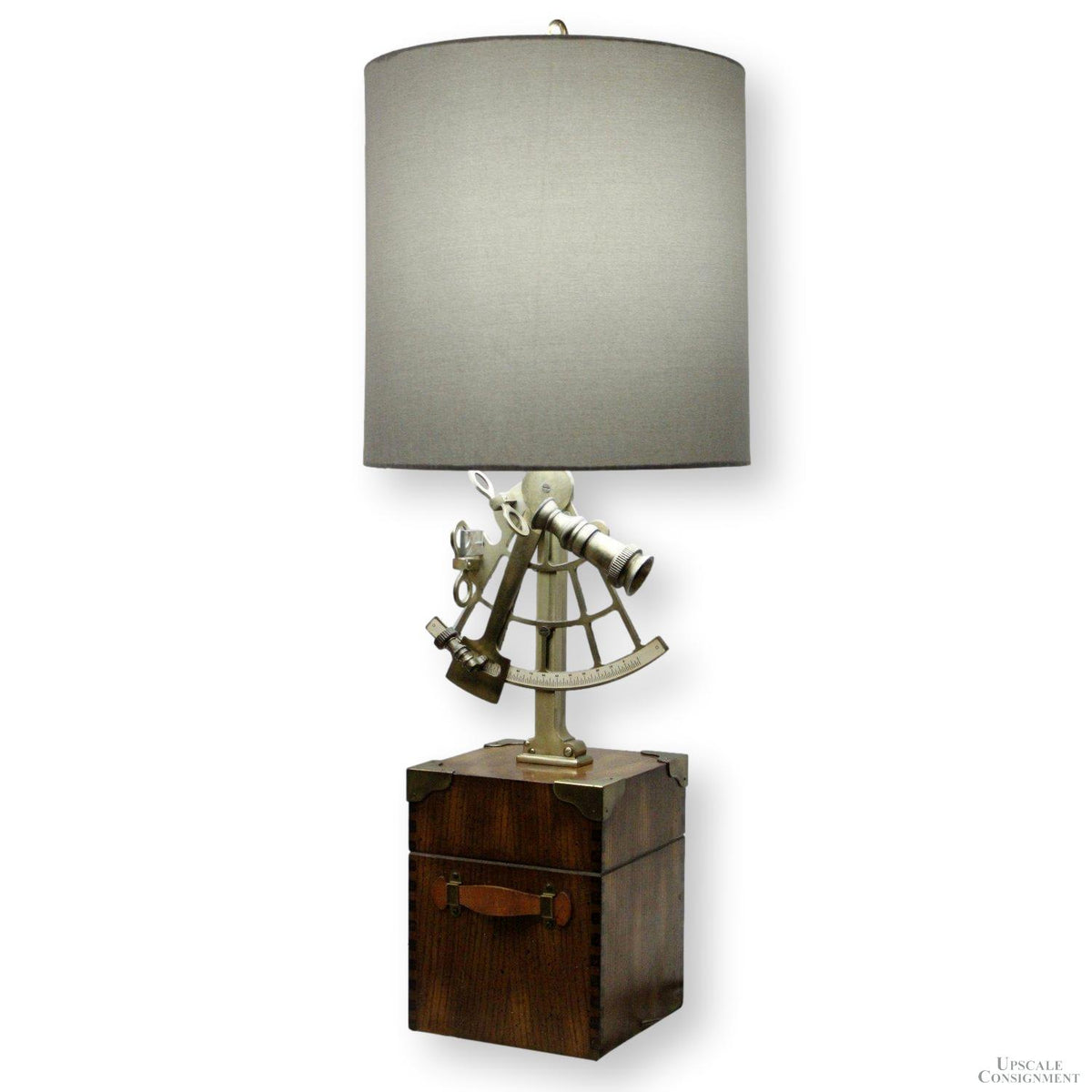 Brass Sextant Table Lamp