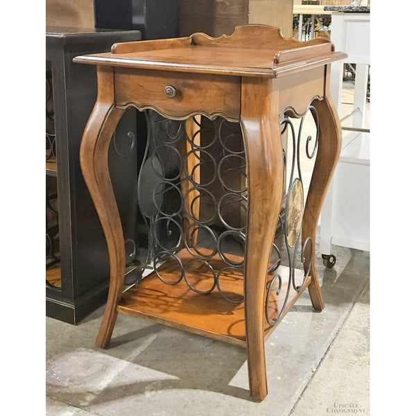 Wine Storage Table w/Drawer