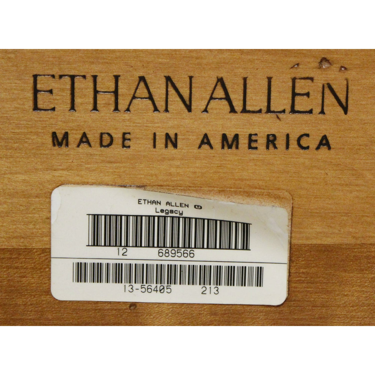 Ethan Allen Queen Sleigh Bed
