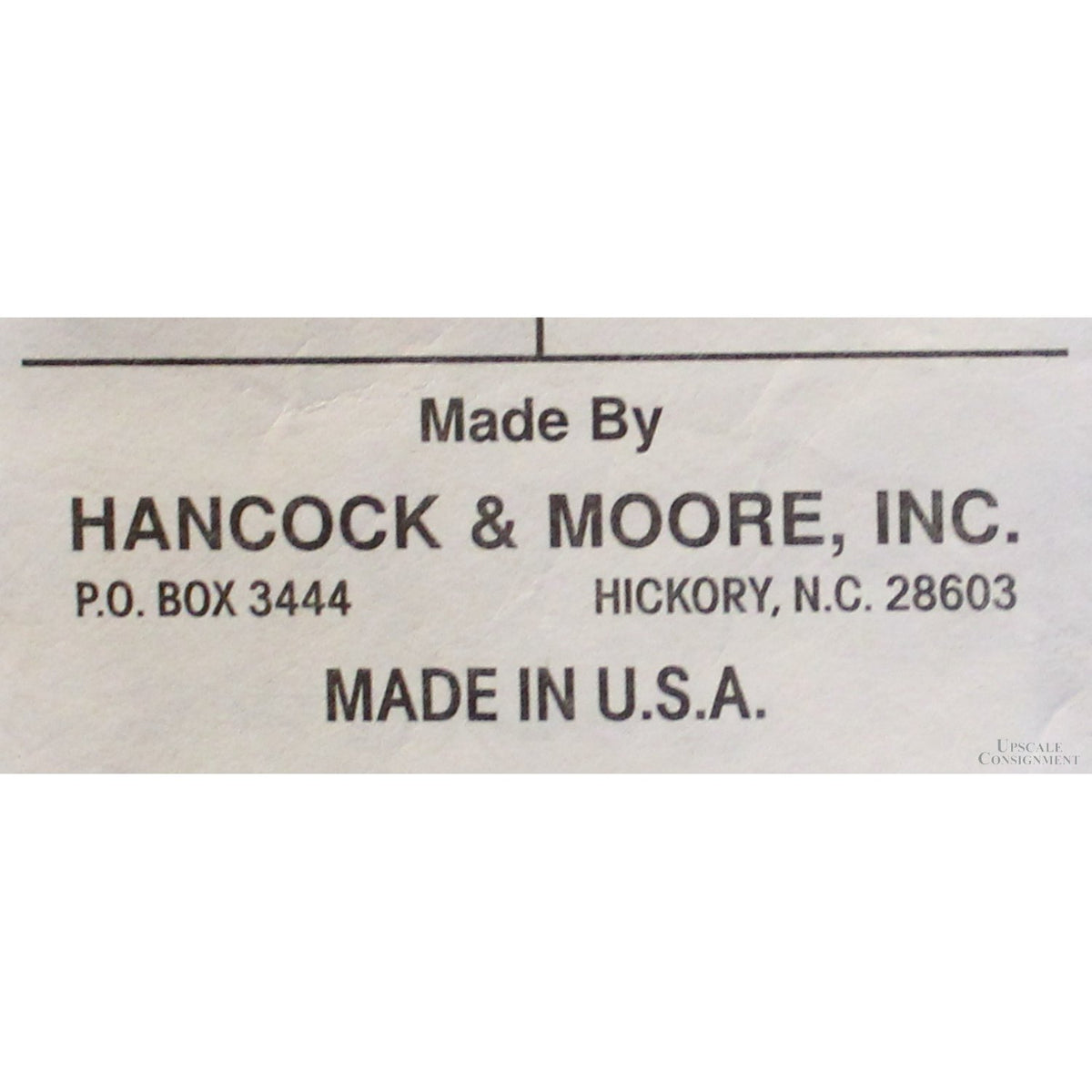 Hancock & Moore Olive Leather Roll Arm Sofa
