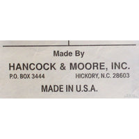 Hancock & Moore Olive Leather Roll Arm Sofa