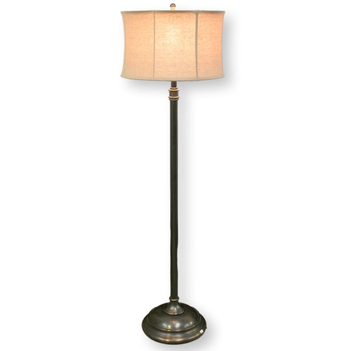 Pottery Barn Bronze Finish Floor Lamp