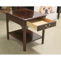 Bernhardt Dark Cherry End Table