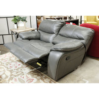 Gray Reclining Loveseat