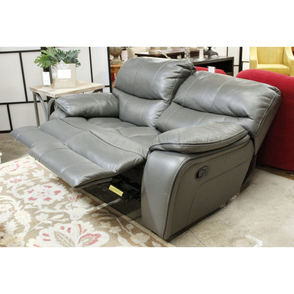 Gray Reclining Loveseat