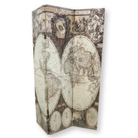 3 Panel Canvas Room Divider