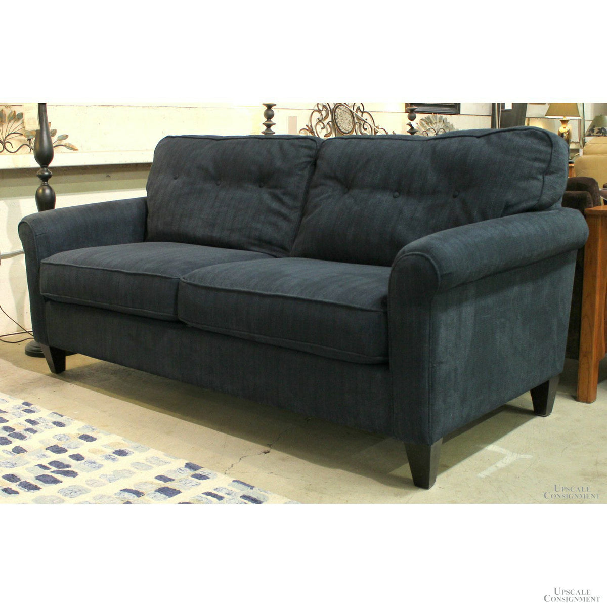 La-Z-Boy 'Laurel' Navy Blue Sofa