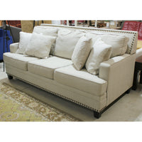 Ashley Sofa w/Nailhead Accent