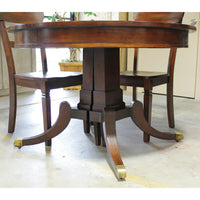 Round Dining Table w/4 Chairs