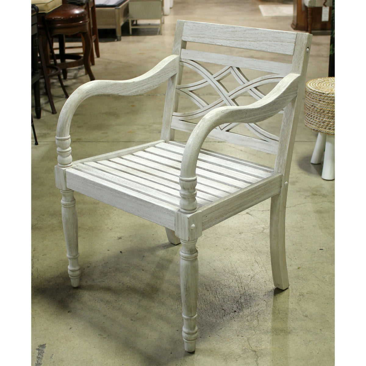 Ballard Designs  'Ceylon Whitewash' Chair