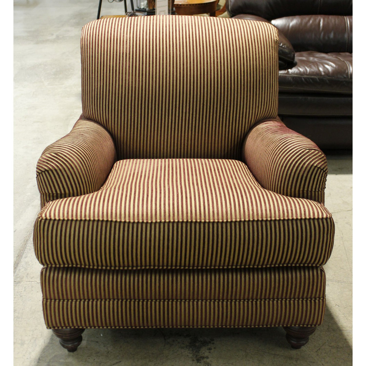 Ethan Allen Club Chair w/Ottoman