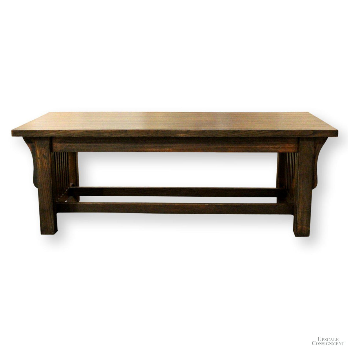 Dark Oak Mission Style Coffee Table