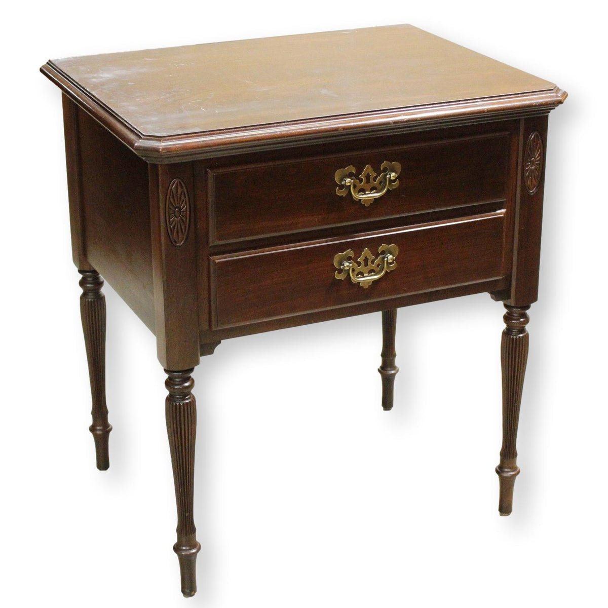 Ethan Allen 2 Drawer Nightstand