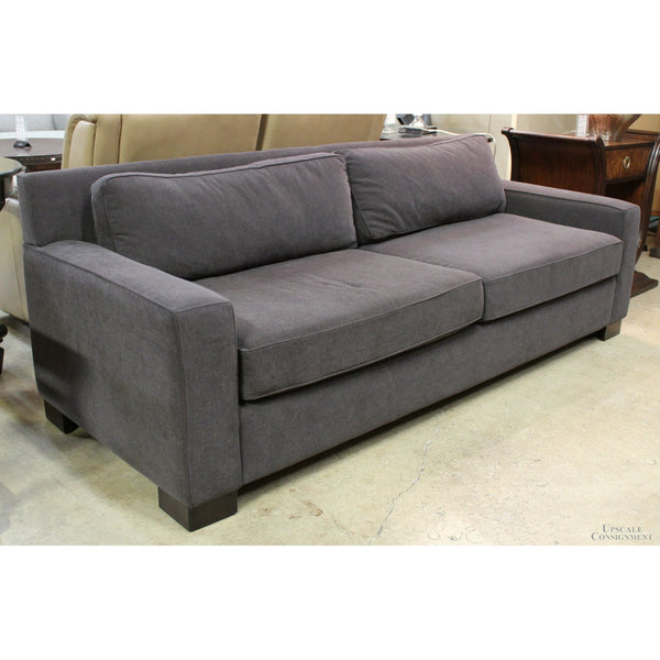 West Elm 'Goodwin' Charcoal Gray Sofa