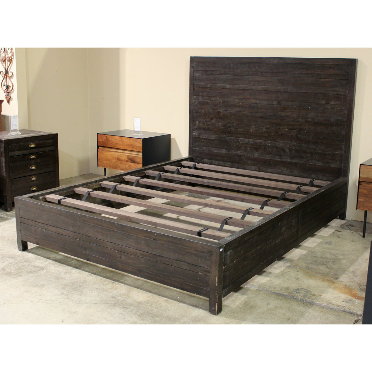 Restoration Hardware "Printmaker's" Queen Bed