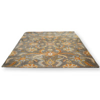 Jaunty Mansions Collection 8' X 11'  'Fog' Area Rug