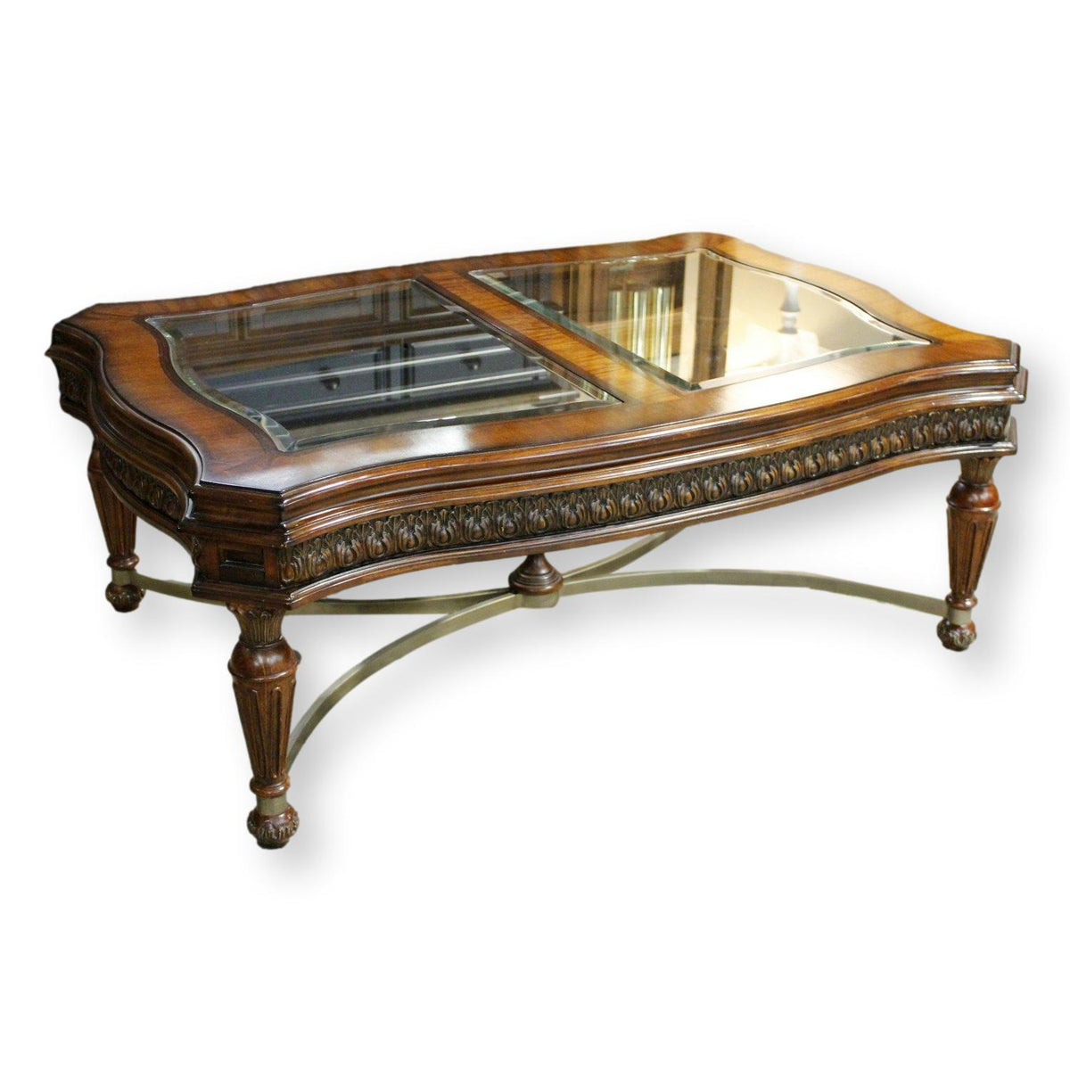 Fairmont Designes Glass Inset Coffee Table