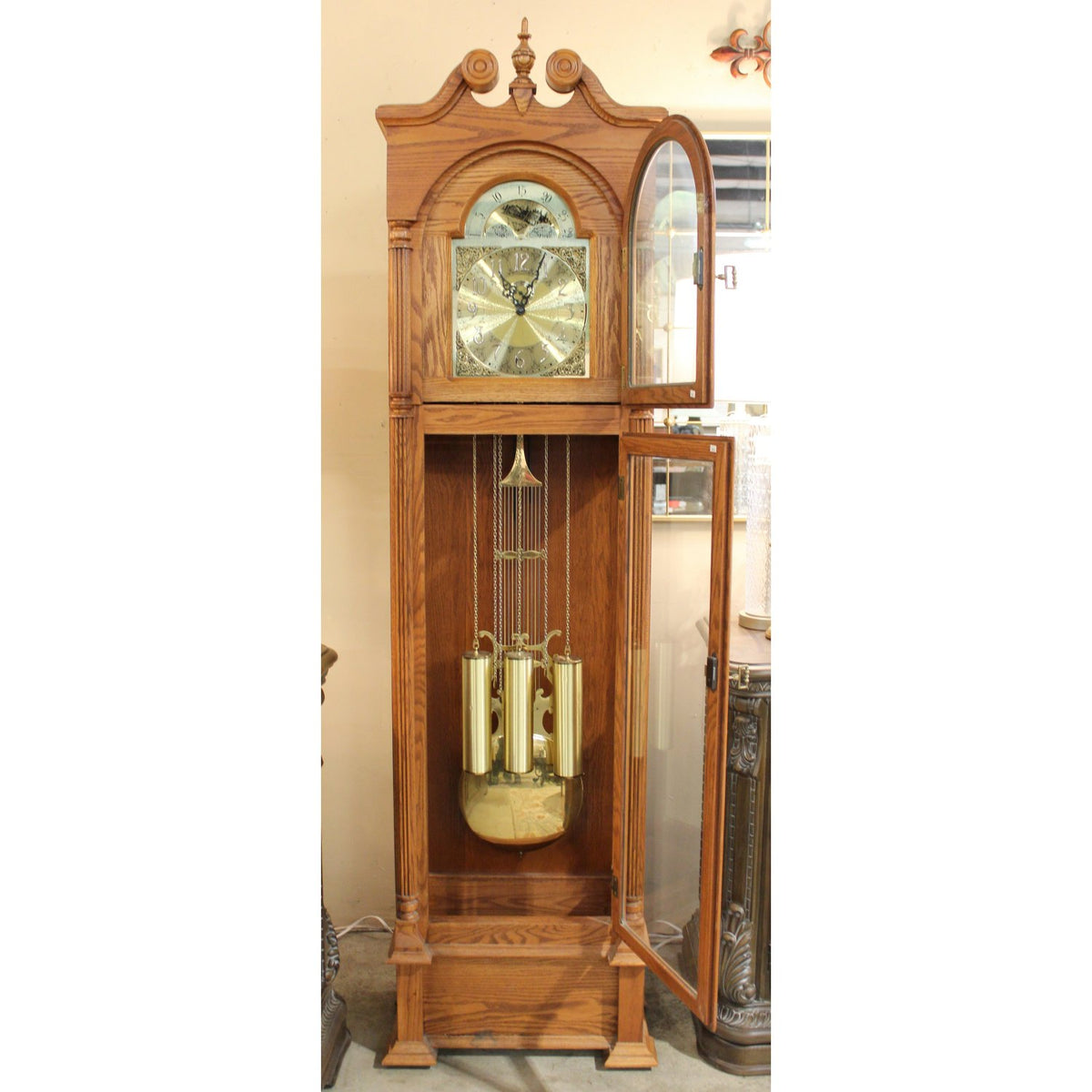 Klockit Oak Grandfather Clock