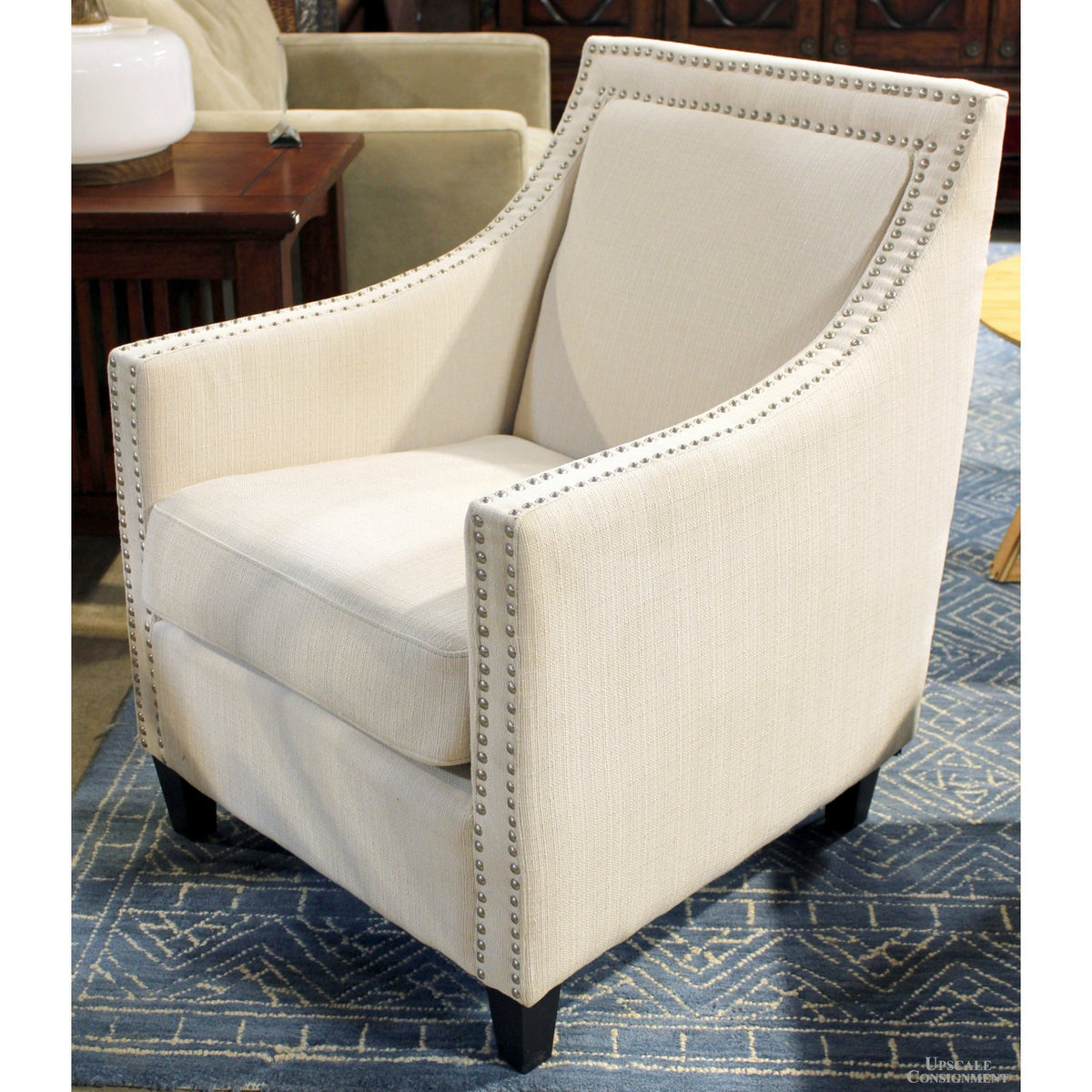 Accent Chair w/Nailhead Trim