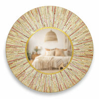 Pier 1 Imports Round Mosaic Wall Mirror
