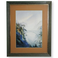 Limited Edition Artwork "Sailing into Deception Pass" by John Ebner