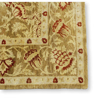 8' 7'' X 11' 9'' Gold Wool Area Rug