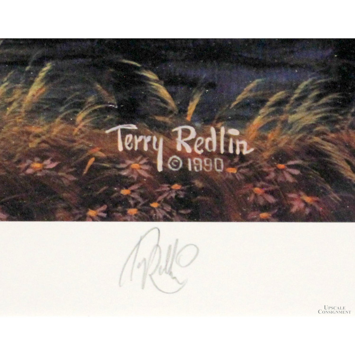 Terry Redlin Framed Limited Edition Lithograph 'For Purple Mountain Majesties'