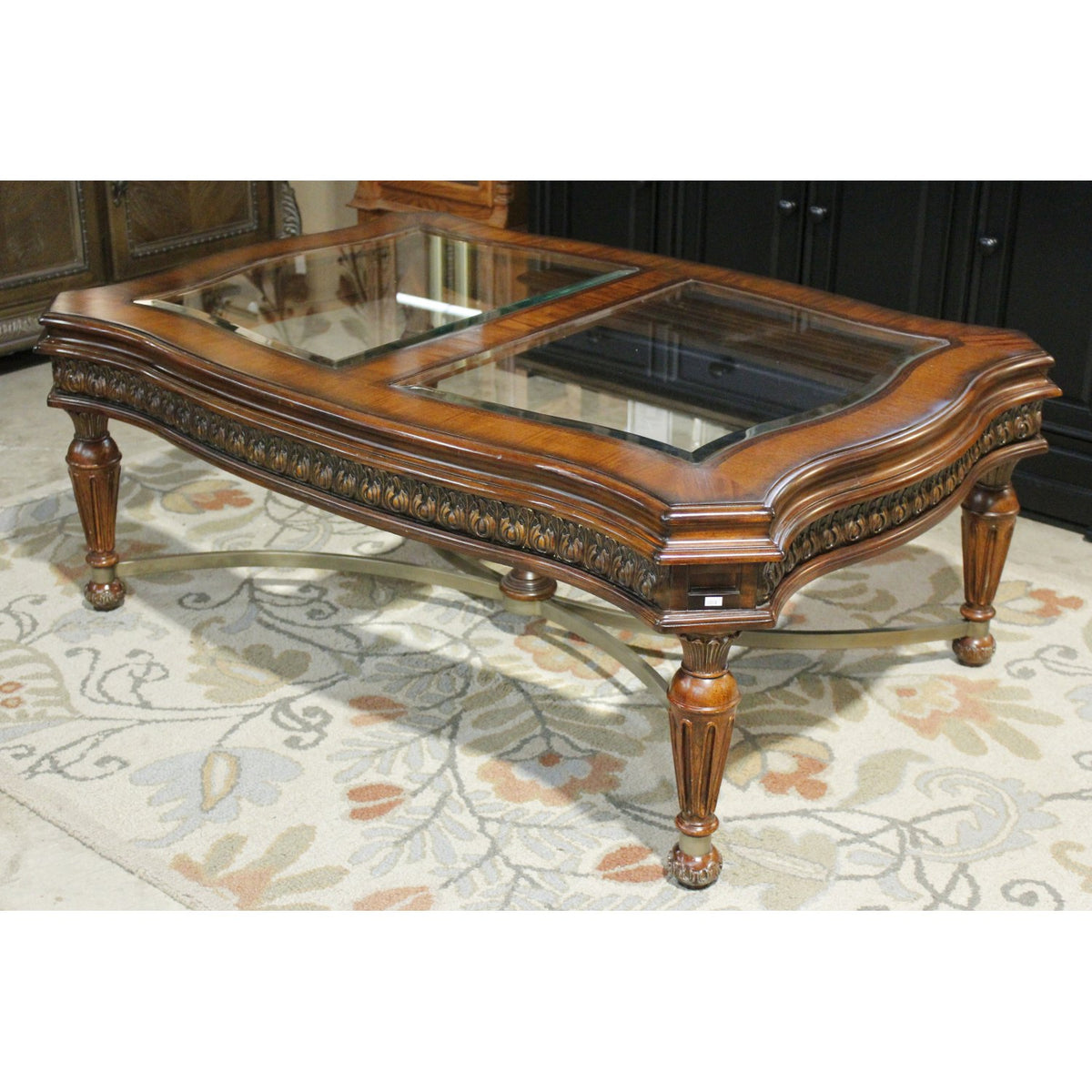 Fairmont Designes Glass Inset Coffee Table