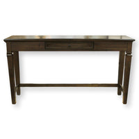 Broyhill Dark Finish Console Table w/Drawer