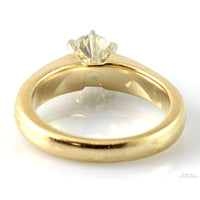 .50ct Diamond 14K Yellow Gold Engagement Ring - GIA Report