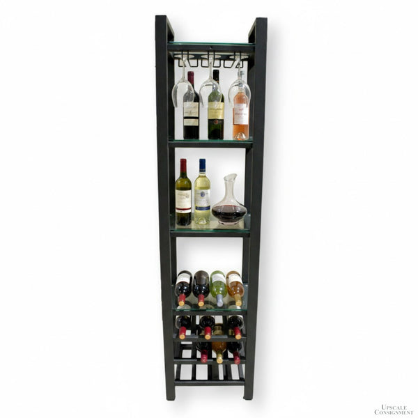 Crate & Barrel Tall Wine Rack