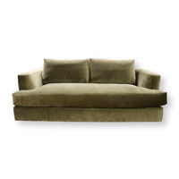 Maiden Home 'The Varick' Green Velvet Sofa