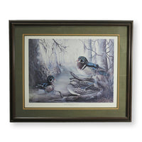 Signed Limited Edition Print "Swamp Bandits - Wood Ducks" by Philip Galatas