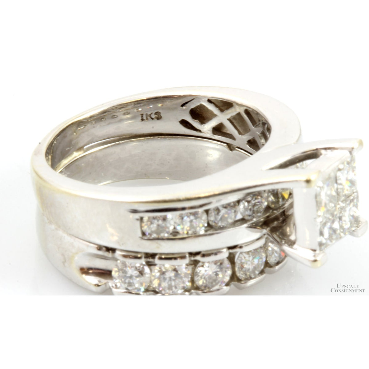 2.27ctw Diamond 14K Gold Engagement & Wedding Ring Set