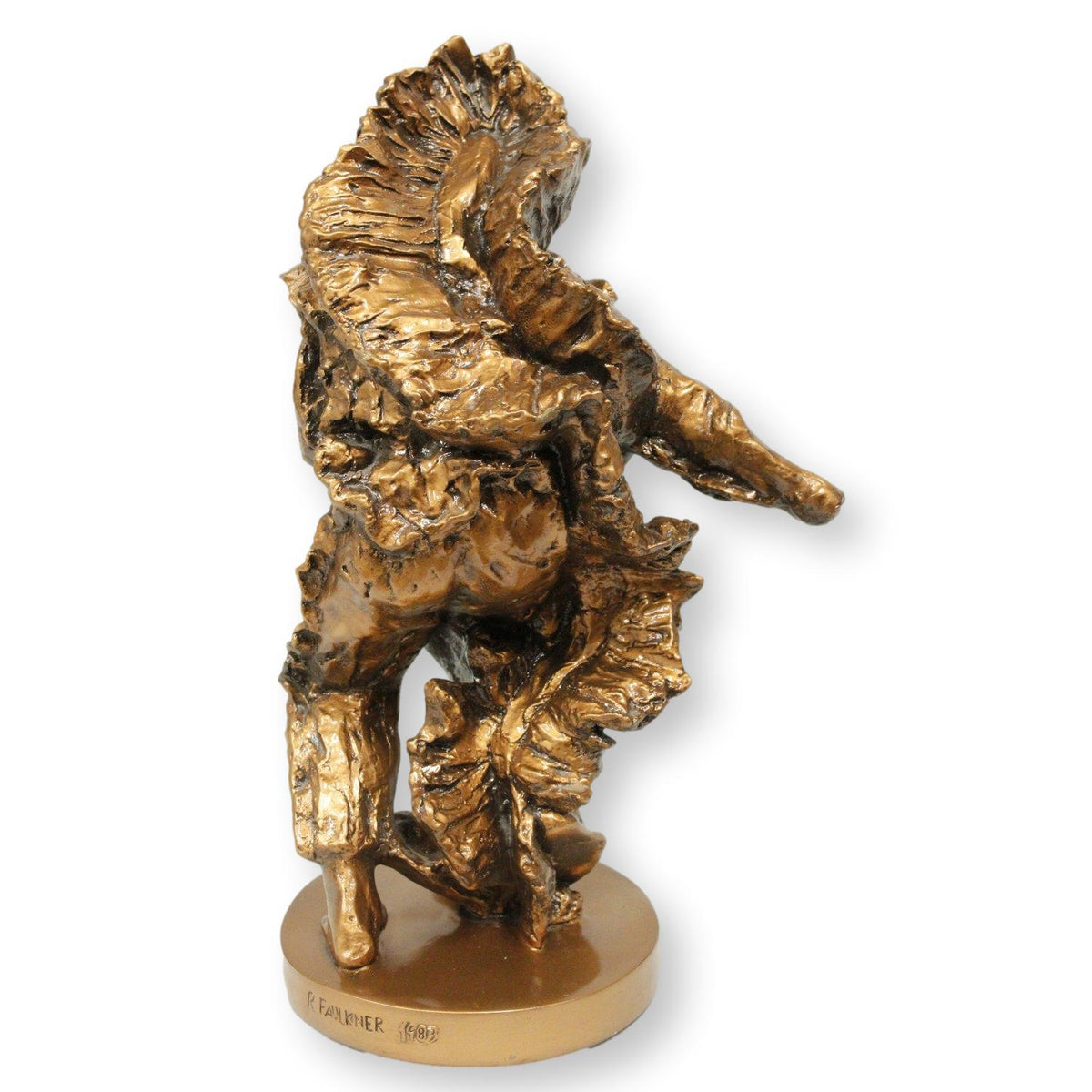 Chief Illiniwek Sculpture "The Cheif" by Robin Faulkner