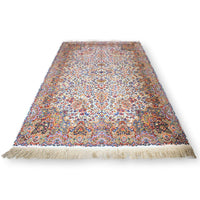 Karastan 5' 8'' X 10' Floral Kirman #742 Wool Area Rug