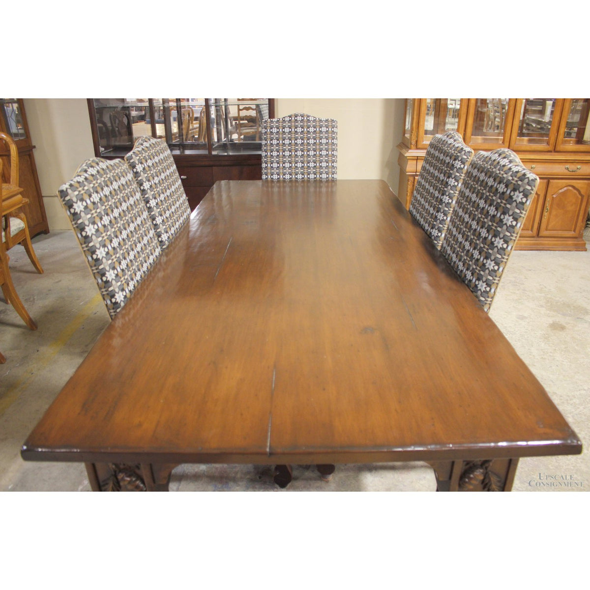 Woodland Furniture Harvest Dining Table w/6 Chairs