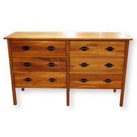 Tropical Wood Double Dresser