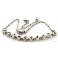 Marilyn Monroe .5ctw Diamond Bolo Bracelet in 10K Gold