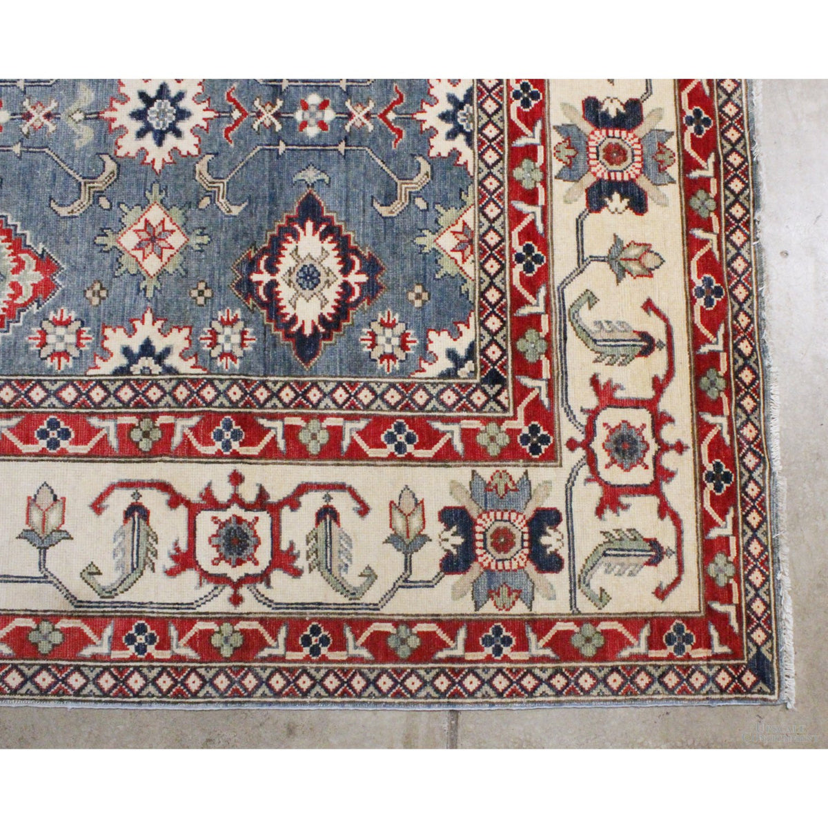8' 10'' X 12' 1'' Afghan Hand-Knotted Area Rug