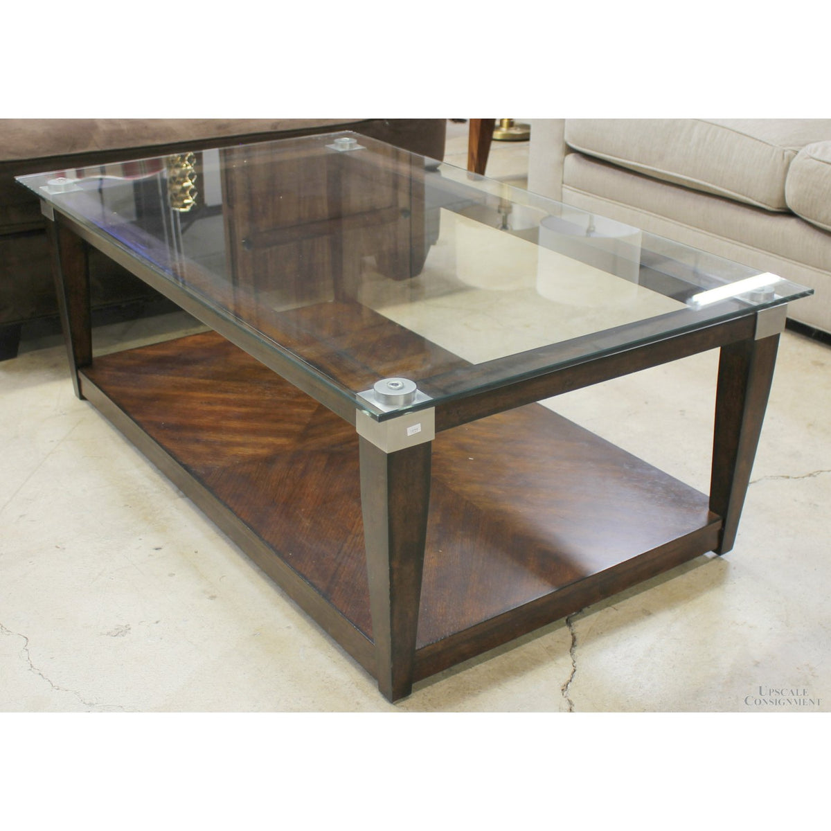 Glass Top Coffee Table