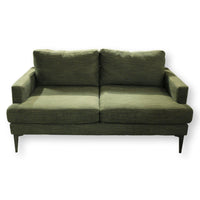 West Elm Dark Green 'Andes' Loveseat