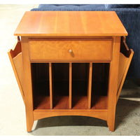 Thomasville "Impressions" Cherry End Table w/Magazine Holders