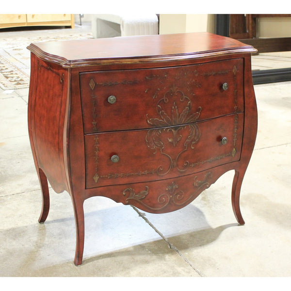 Dark Red Bombe Chest