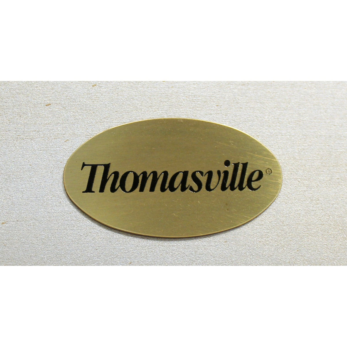 Thomasville Silver Curio Cabinet