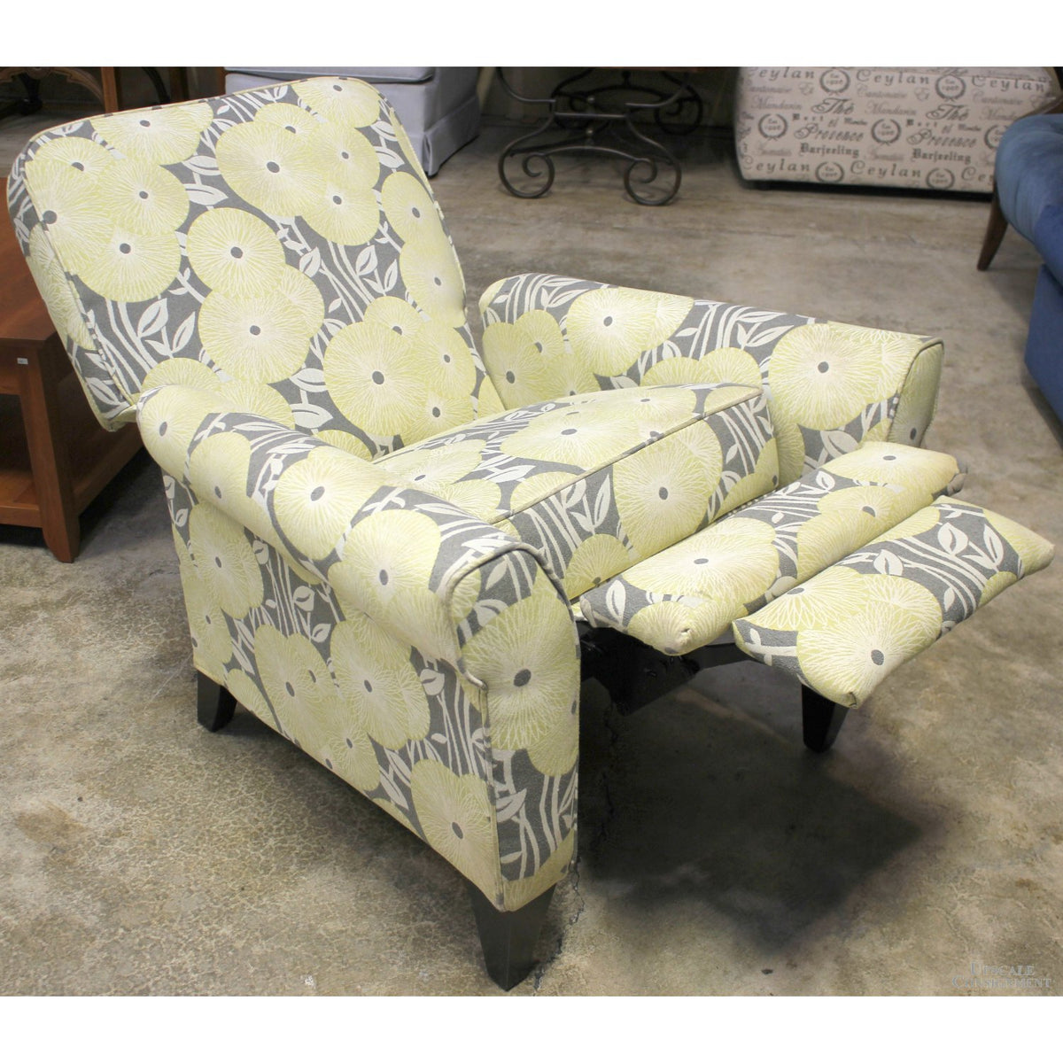 La-Z-Boy Floral Print Push Back Recliner