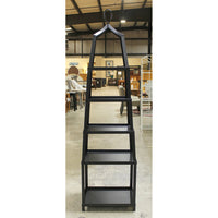 5-Tier Black Metal Stand