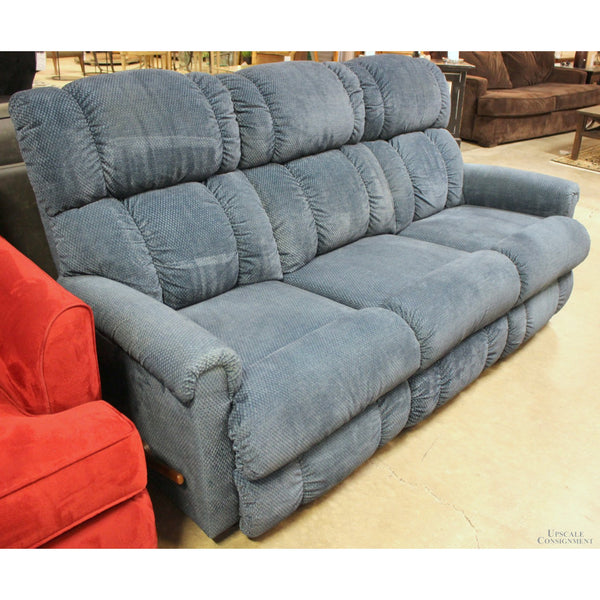 La-Z-Boy Blue Dual Reclining Sofa