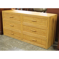 Bamboo 6 Drawer Dresser