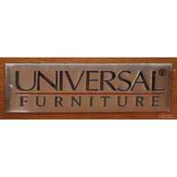 Universal Furniture Marble Top Red Mahogany Sideboard